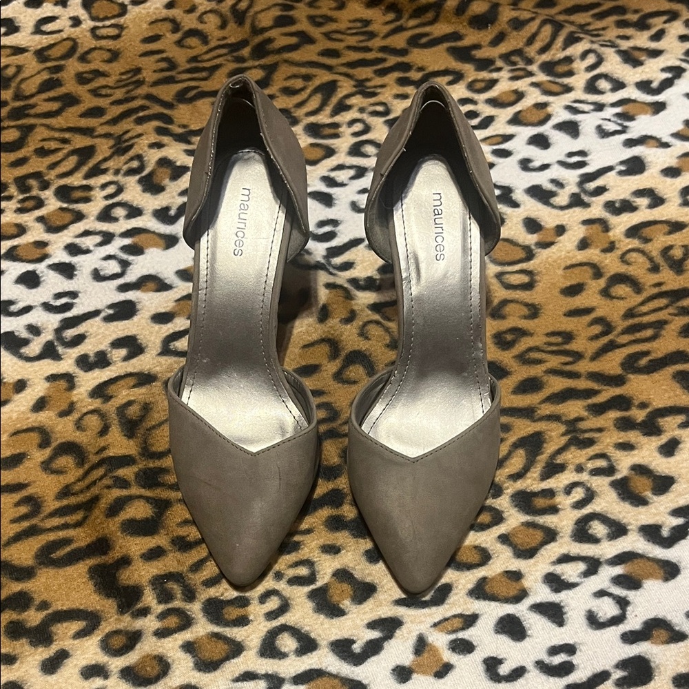 Maurices Grey Elegant Heels